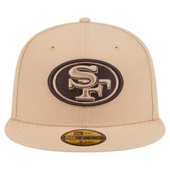 San Francisco 49ers New Era Candied Pecan 59FIFTY Fitted Hat Tan - NFL