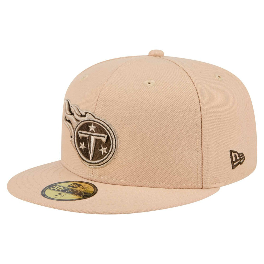 Tennessee Titans New Era Candied Pecan 59FIFTY Fitted Hat Tan - NFL