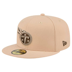 Tennessee Titans New Era Candied Pecan 59FIFTY Fitted Hat Tan - NFL