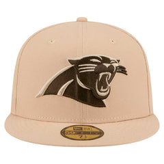Carolina Panthers New Era Candied Pecan 59FIFTY Fitted Hat Tan - NFL