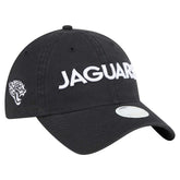 Jacksonville Jaguars New Era Women's Cece 9TWENTY Adjustable Hat Black - NFL