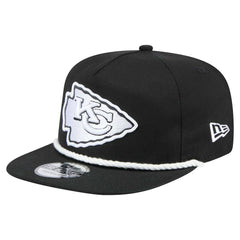 Kansas City Chiefs New Era B-Dub Golfer Snapback Hat Black - NFL
