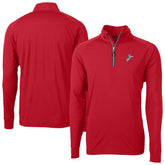 Cincinnati Reds Cutter & Buck Adapt Eco Knit Stretch Recycled Big & Tall Quarter-Zip Pullover Top Sale
