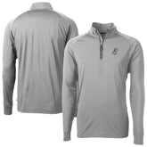 Cincinnati Reds Cutter & Buck Adapt Eco Knit Stretch Recycled Big & Tall Quarter-Zip Pullover Top Sale