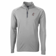 Cincinnati Reds Cutter & Buck Adapt Eco Knit Stretch Recycled Big & Tall Quarter-Zip Pullover Top Sale