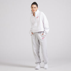 Detroit Red Wings - lululemon Women's Scuba Oversized Half Zip Top White