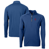 Philadelphia Phillies Cutter & Buck Big & Tall Adapt Eco Knit Stretch Recycled Quarter-Zip Pullover Top Near Me