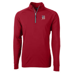 Detroit Tigers Cutter & Buck Patriotic Logo Adapt Eco Knit Stretch Recycled Quarter-Zip Pullover Top for sale