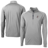 Cincinnati Reds Cutter & Buck Mr. Redlegs Adapt Eco Knit Stretch Recycled Quarter-Zip Pullover Top Near Me