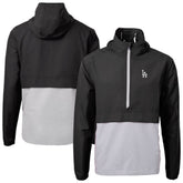 Los Angeles Dodgers Cutter & Buck Charter Eco Recycled Half-Zip Anorak Jacket Clearance