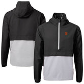 San Francisco Giants Cutter & Buck Charter Eco Recycled Half-Zip Anorak Jacket Lifestyle