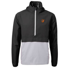 Baltimore Orioles Cutter & Buck Charter Eco Recycled Half-Zip Anorak Jacket On Sale