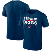 CJ Stroud & Stefon Diggs Houston Texans Election Players T-Shirt Navy - NFL