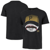Paul Skenes Pittsburgh Pirates '47 Mustache Franklin T-Shirt discount