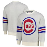 Chicago Cubs Mitchell & Ness Retro Pullover Sweater On Sale