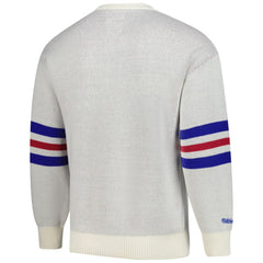 Chicago Cubs Mitchell & Ness Retro Pullover Sweater On Sale