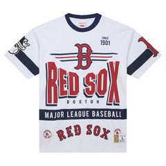 Boston Red Sox Mitchell & Ness Cooperstown Collection Team Origins Premium T-Shirt Lifestyle