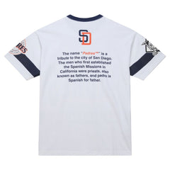 San Diego Padres Mitchell & Ness Cooperstown Collection Team Origins Premium T-Shirt discount