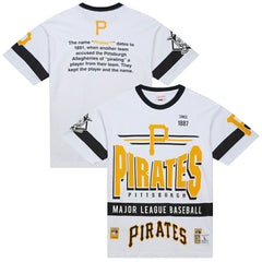 Pittsburgh Pirates Mitchell & Ness Cooperstown Collection Team Origins Premium T-Shirt discount