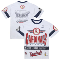 St. Louis Cardinals Mitchell & Ness Cooperstown Collection Team Origins Premium T-Shirt Near Me
