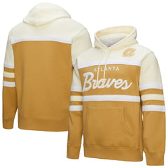 Atlanta Braves Mitchell & Ness Head Coach Pullover Hoodie discount