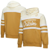 Baltimore Orioles Mitchell & Ness Head Coach Pullover Hoodie Clearance