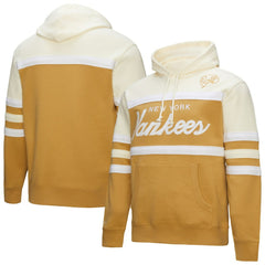 New York Yankees Mitchell & Ness Head Coach Pullover Hoodie Clearance