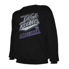 Colorado Rockies Stitches Lightweight Crew Sweatshirt Near Me
