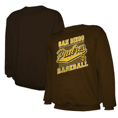 San Diego Padres Stitches Lightweight Crew Sweatshirt Lifestyle