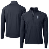 Kansas City Royals Cutter & Buck Adapt Eco Knit Hybrid Recycled Quarter-Zip Pullover Top On Sale