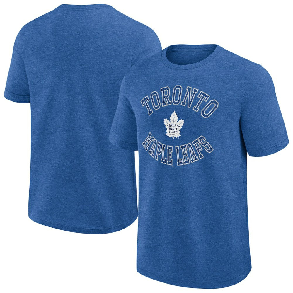 Toronto Maple Leafs - Logo Athletic Success T-Shirt Heather Blue