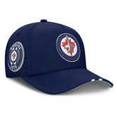 Winnipeg Jets - Fanatics 2025 NHL Draft Authentic Pro On-Stage Podium A-Frame Adjustable Hat Navy