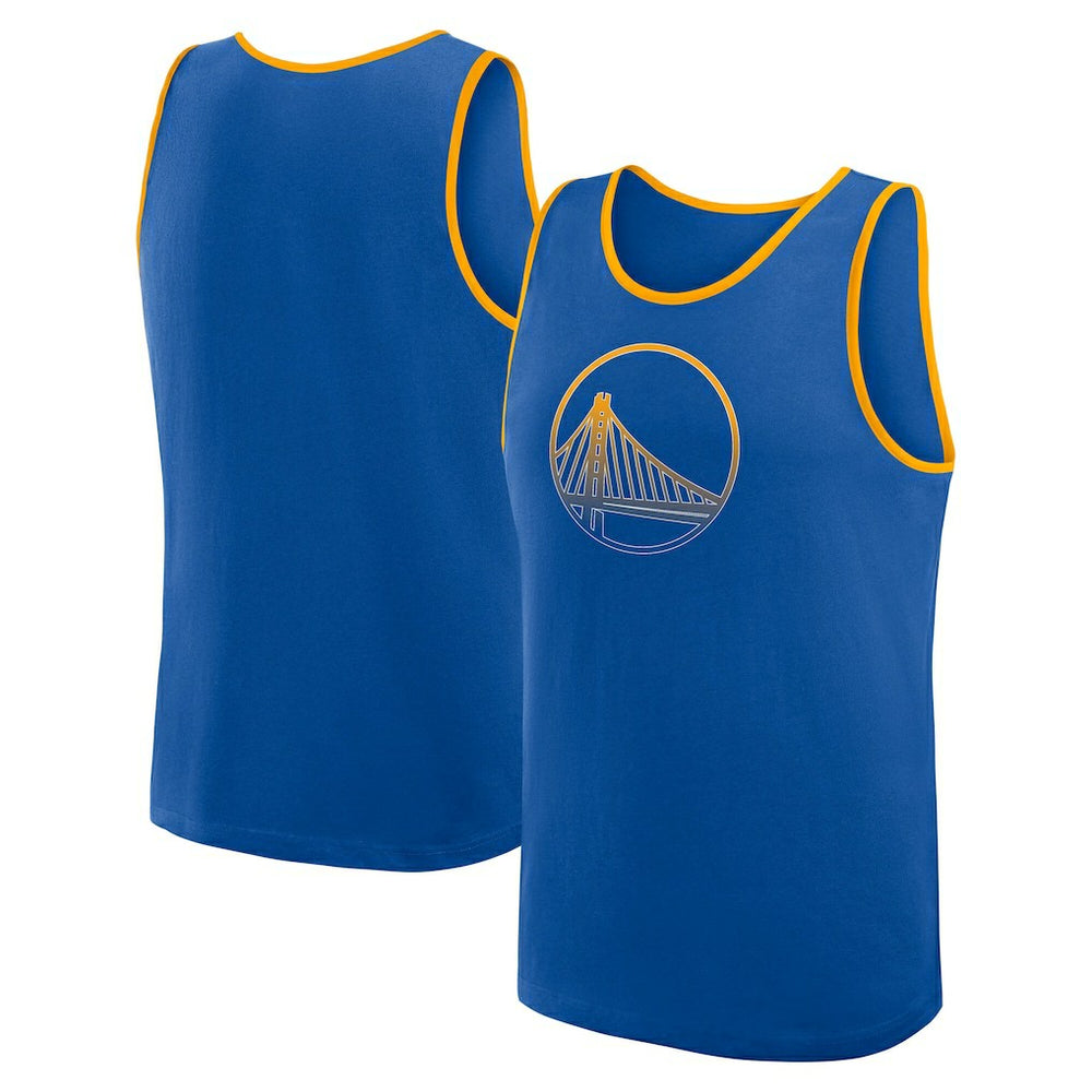 NBA - Golden State Warriors Logo Athletic Unmatched Success Tank Top - Royal