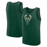 NBA - Milwaukee Bucks Logo Athletic Unmatched Success Tank Top - Hunter Green