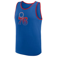 NBA - Philadelphia 76ers Logo Athletic Unmatched Success Tank Top - Royal