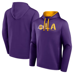 NBA - Los Angeles Lakers Logo Athletic Head Start Pullover Hoodie - Purple