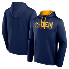 NBA - Denver Nuggets Logo Athletic Head Start Pullover Hoodie - Navy