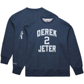 Derek Jeter New York Yankees Mitchell & Ness Legends Collection Vintage Logo Fleece Name & Number Pullover Sweatshirt Online