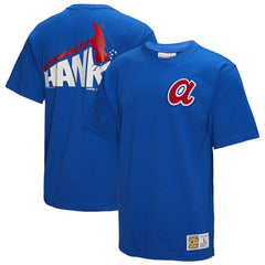 Hank Aaron Atlanta Braves Mitchell & Ness Legends Collection Vintage Logo T-Shirt Lifestyle