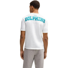 Miami Dolphins Hugo Boss Unisex Brady T-Shirt White - NFL