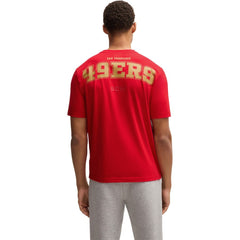 San Francisco 49ers Hugo Boss Unisex Brady T-Shirt Scarlet - NFL