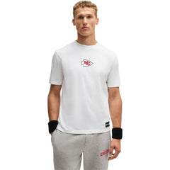 Kansas City Chiefs Hugo Boss Unisex Brady T-Shirt White - NFL