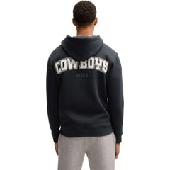Dallas Cowboys Hugo Boss Unisex Woodson Tri-Blend Hoodie Navy - NFL