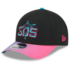 Miami Marlins New Era 2025 City Connect 9FORTY M-Crown Adjustable Hat Clearance