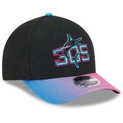 Miami Marlins New Era 2025 City Connect 9FORTY M-Crown Adjustable Hat Clearance