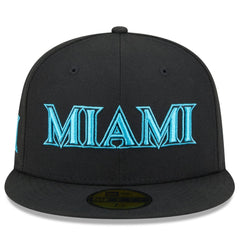 Miami Marlins New Era 2025 City Connect 59FIFTY Fitted Hat Sale