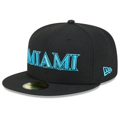 Miami Marlins New Era 2025 City Connect 59FIFTY Fitted Hat Sale
