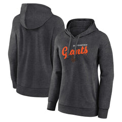 San Francisco Giants Logo Athletic Women's Logo Triumphant V-Neck Pullover Hoodie for sale