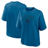Tennessee Titans Women's Glory Arch Boxy T-Shirt Blue - Nike