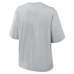 Detroit Lions Women's Glory Arch Boxy T-Shirt Gray - Nike
